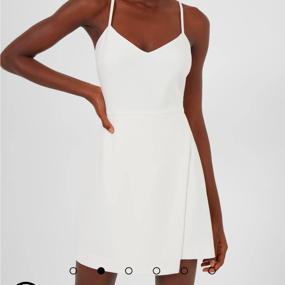 French Connection Whisper Envelope Skirt Dress